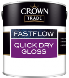 Crown Trade Fastflow Quick Dry White Gloss