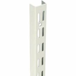 Twinslot Shelving Uprights white