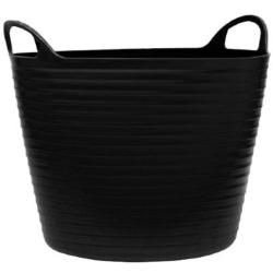 26Ltr Flexi Tub Black