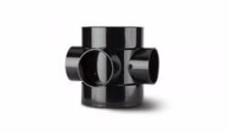 Polypipe 110mm Black Short Boss Pipe (SE60)