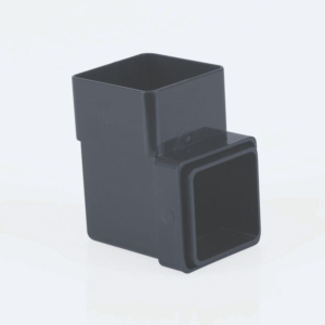 Brett Martin 65mm Black Square Downpipe Bend 92.5° BR508B