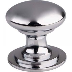 Victorian Cupboard Knob 32mm Polished Chrome (1pc)