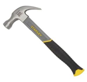 Stanley Fibreglass Curved Claw Hammer 20oz