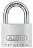 Abus Titalium Padlock 64TI/40C Quad Pack