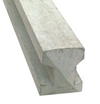 Concrete Slotted Fence Post Intermediate 