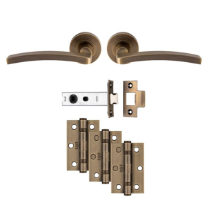 Tavira Ultimate Door Latch Pack ANTIQUE BRASS