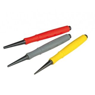 Stanley Dynagrip Nail Punch Set 3pc 0-58-930