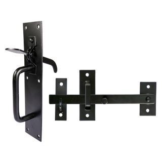 Suffolk Latch Epoxy Black SLMBP