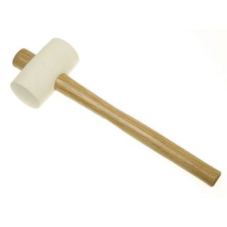 Faithfull Rubber Mallet - White 794g (28oz) FAIRMW3