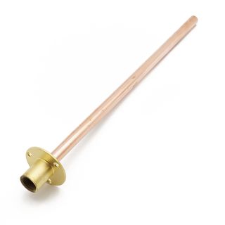 Wallplate - Threaded 1/2 With 350mm Length of 15mm Copper 10025504