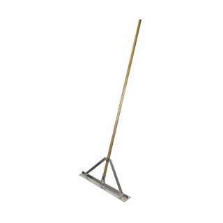 Faithfull Aluminium Spazzle With Wooden Handle FAISPAZZLE