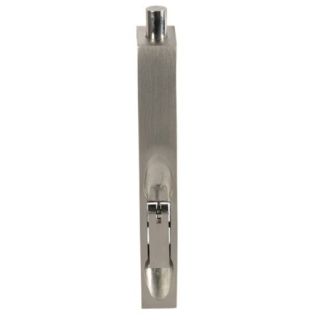 Lever Action Flush Bolt 150mm x 20mm Satin Nickel AA80SN