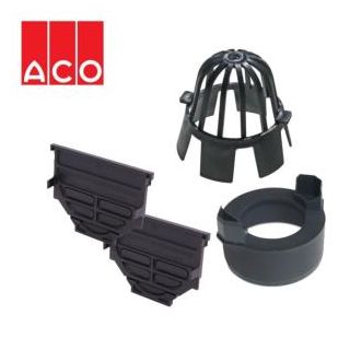 ACO Accessory Pack (19287) 1 Outlet-1 Leafguard-2 Endcaps (15)
