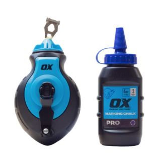 Ox Aluminium Kevlar Chalk Line & Refill P506302