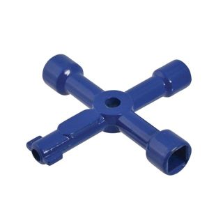Faithfull 4 Way Services Utility Meter Key FAISUKEY