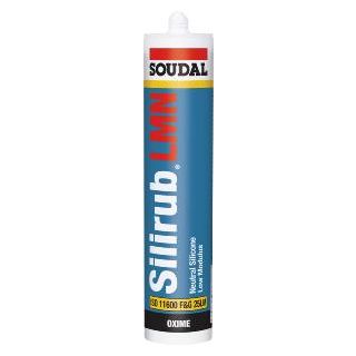 Soudal Silirub LMN Low Modulus Silicone 300ml Clear (24) 114573