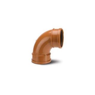 Polypipe 160mm 87.5 Deg Double Socket Bend UG611                 (5)
