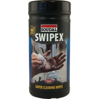 Soudal Swipex Wipes (100 Per Tub)         (6)  113551