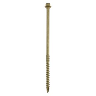 In-Dex Timber Screw Hex Head Green  6.7 X 200mm 200IN (BOX 50)