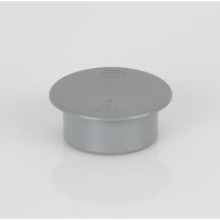 Brett Martin 40mm Push Fit Grey Socket Plug W924G
