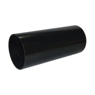 Brett Martin110mm Black Single Socket Soil Pipe 3Mtr BS414B