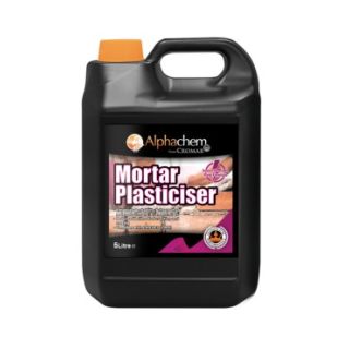 AlphaChem Mortar Plasticiser (Admix) 5Ltr X3PLAS5