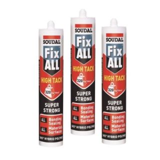 Soudal Fix All High Tack White (PROMO TRIPLE PACK)