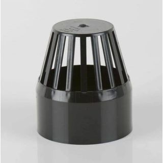 Brett Martin 110mm Vent Cowl Black BS427B