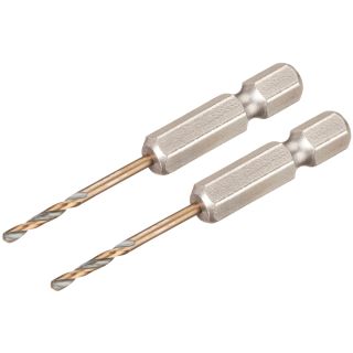 Dewalt BLACK&GOLD Hex HSS-G Drill Bits (2) 2.0mm DEWDT20600QZ