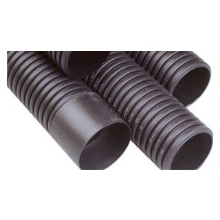 125mm x 3mtr ENATS Black 12/24 Electric Duct Single Socket