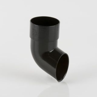 Brett Martin 68mm Black Round Downpipe Shoe BR216B