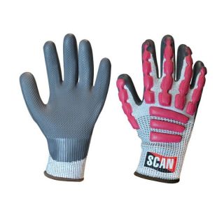 SCAN Anti-Impact Latex Cut 5 Gloves - L (Size 9) SCAGLOAIL