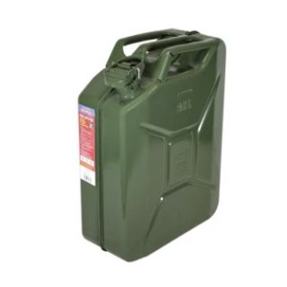 Faithfull Green Jerry Can 20ltr Metal FAIAUJERRY20