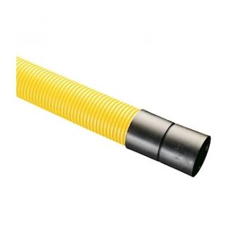 150/178mm Yellow Twinwall Duct 6mtr c/w Coupling