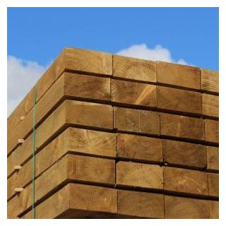 Sawn Sleeper Green Treated 100 x 200 x 2400mm