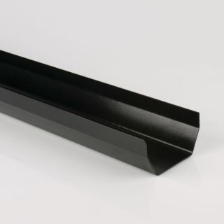 Brett Martin 114mm Black Square Gutter 4mtr BR052B