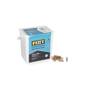 Fixt Performance Wood Screw Tub 4.0 x 30mm (Tub of 1500)