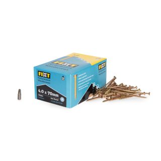 Fixt Performance Wood Screws 4.0 x 70mm (Box of 200)