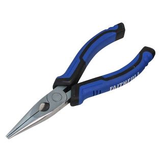 Faithfull Long Nose Pliers 165mm (6.1/2in) FAIPLLN612N