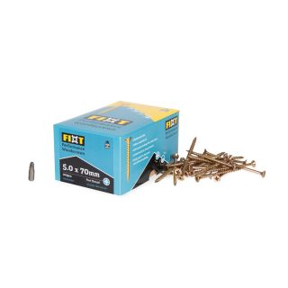 Fixt Performance Wood Screw 5.0 x 70mm (Box of 100)