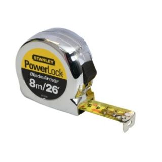 Stanley Powerlock Tape 8mtr Armor 0-33-526