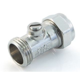 ISO Valve 15mm x 1/2 Flat Faced CP 10030215