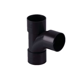 Brett Martin 32mm Black Solvent Weld Swept Tee W1160B