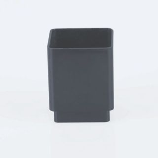 Brett Martin 65mm Black Square Downpipe Coupler BR506B