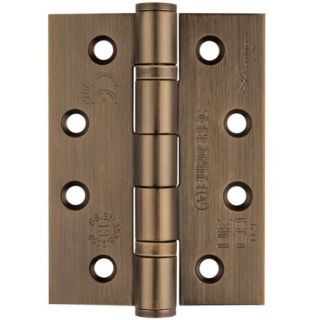 HIN1433P/13AB 102mm Ball Bearing Hinge ANTIQUE BRASS