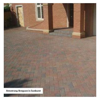 Armstrong 50mm Block Paving Sunburst (396)