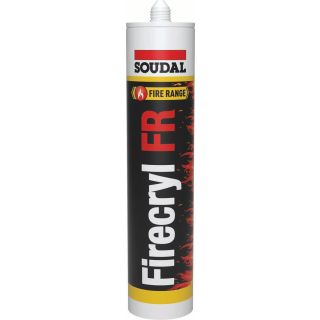 Soudal Firecryl FR Intumescent Sealant White 300ml 106329 (15)