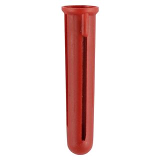Red Plastic Plugs RPLUG        (100 Per Pack)