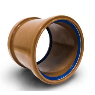 Polypipe 110mm Double Socket Slip Coupler  UG400