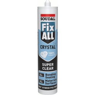 Soudal Fix All Crystal Bonding & Sealing 290ml Clear 118779